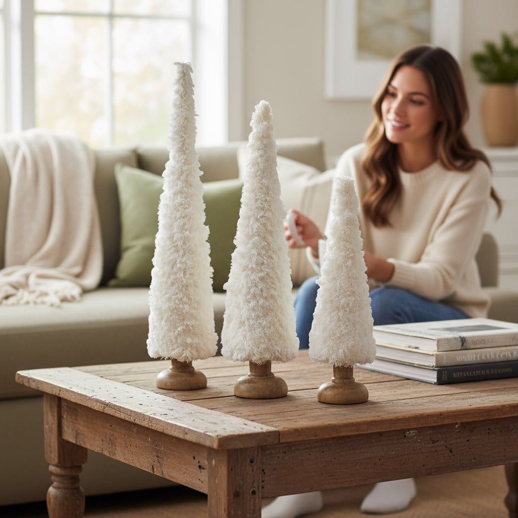 Fuzzy White Cone Trees