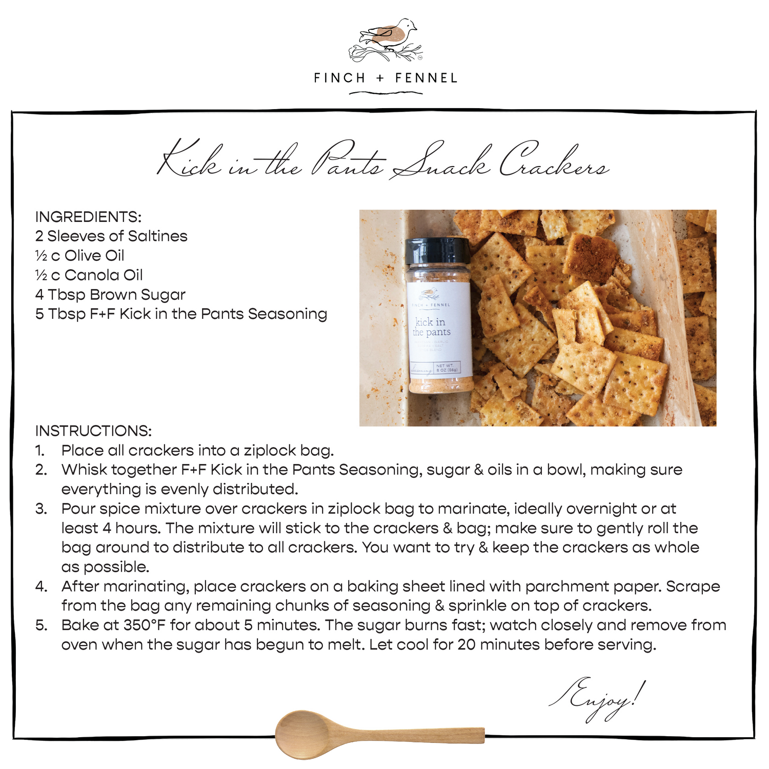 Kick in the Pants Seasoning | Finch & Fennel