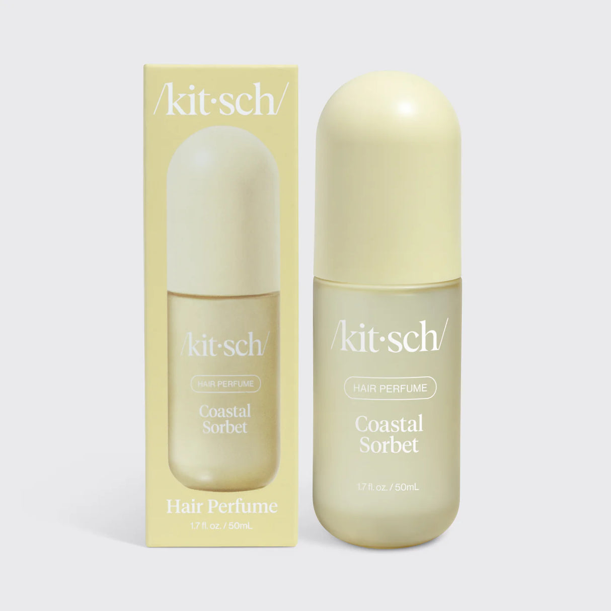 kitsch coastal sorbet hair perfume coconut citrus tropical hair mist fragrance