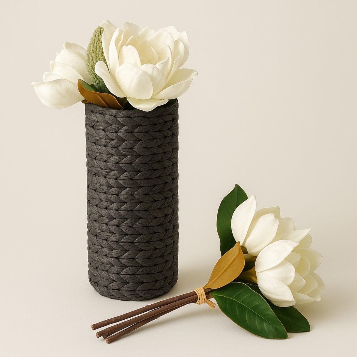 Real Touch Magnolia Stem | 12'' Long