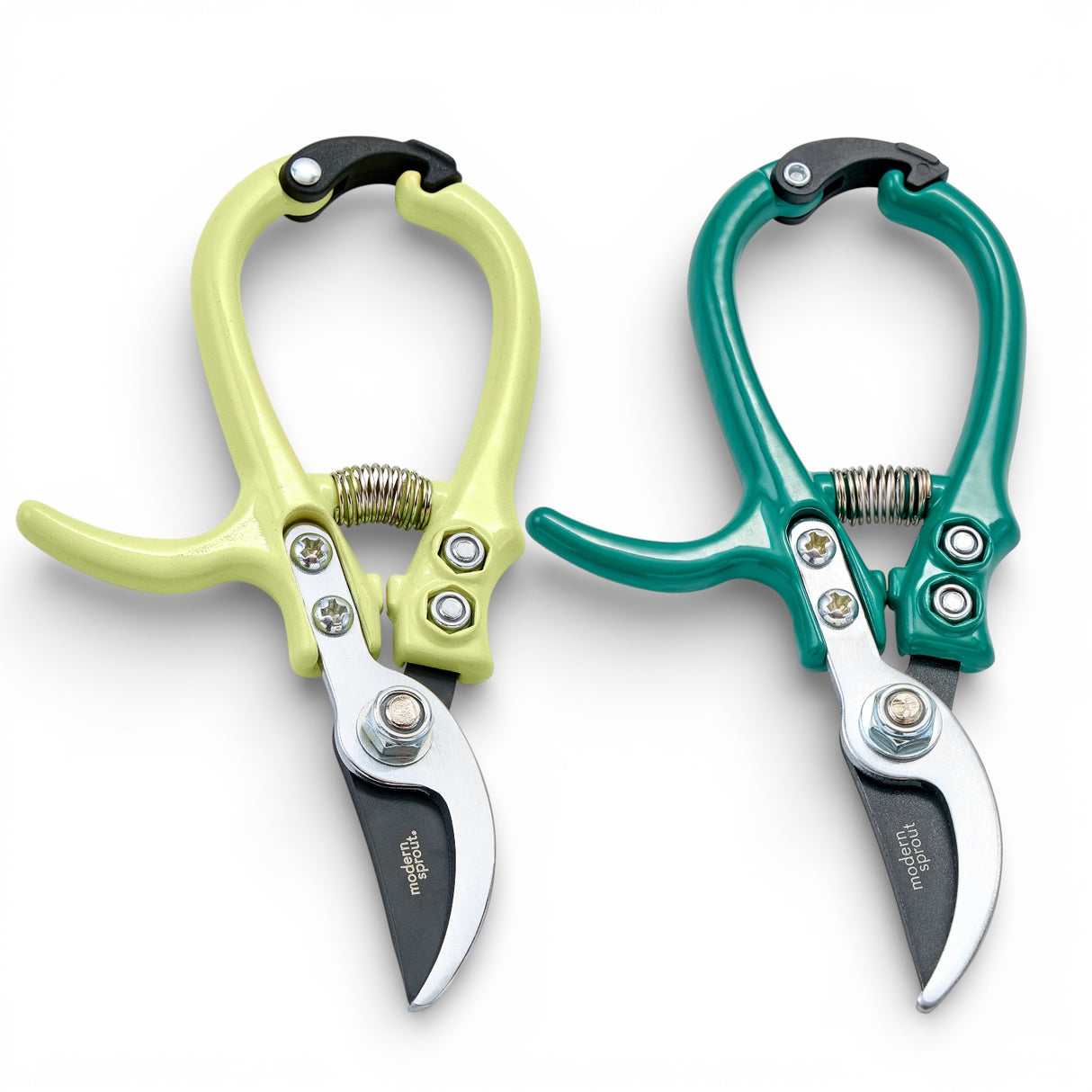 lightweight garden shears and pruners with ergonomic grip and high carbon steel blades for indoor outdoor plant care