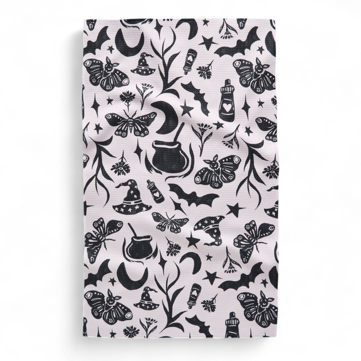 Moths, Bats, Oh My! Geometry Tea Towel