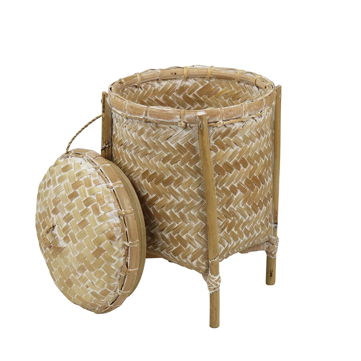 Warung Rattan Woven Trinket Basket
