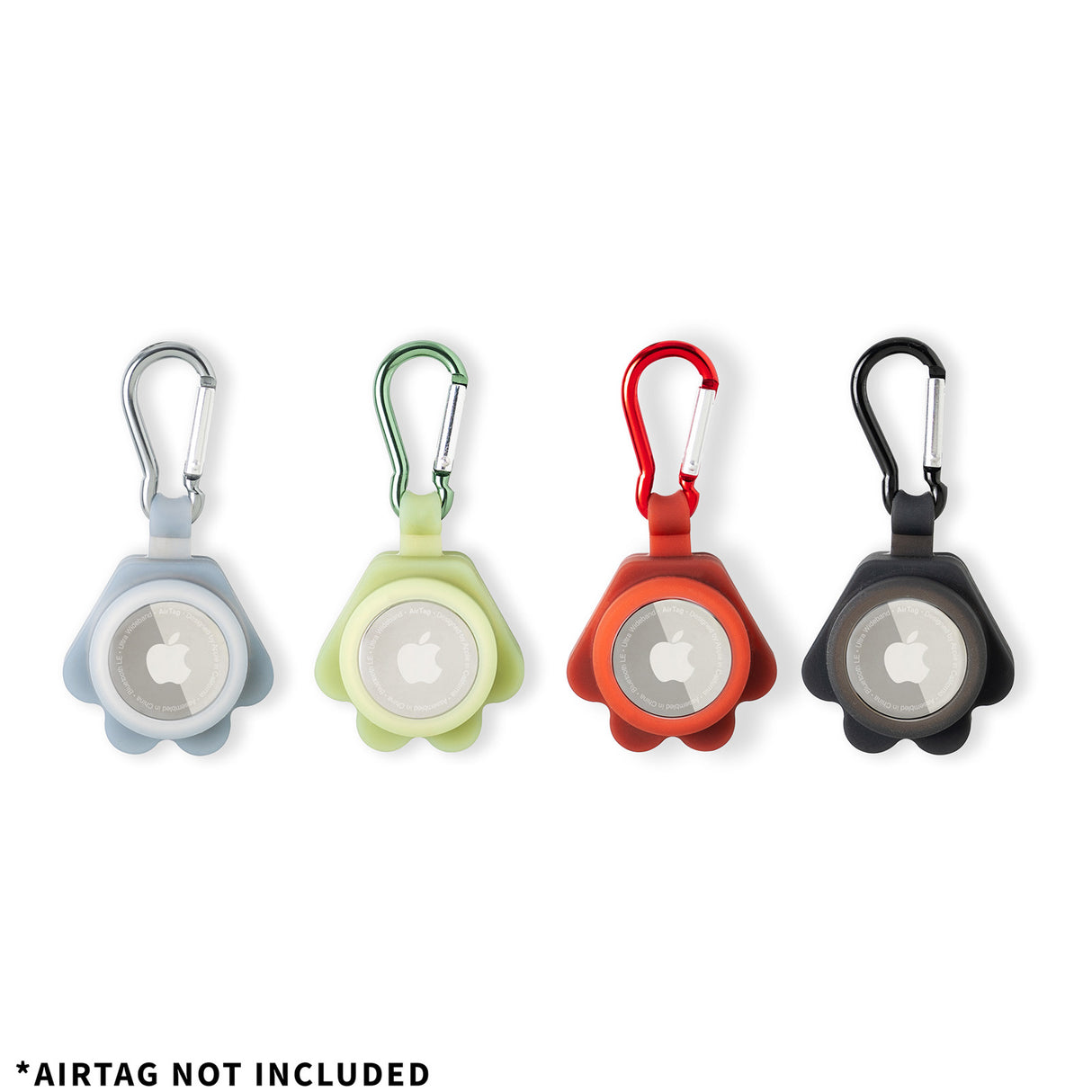 Rechargeable Dog Collar Safety Light with AirTag Holder