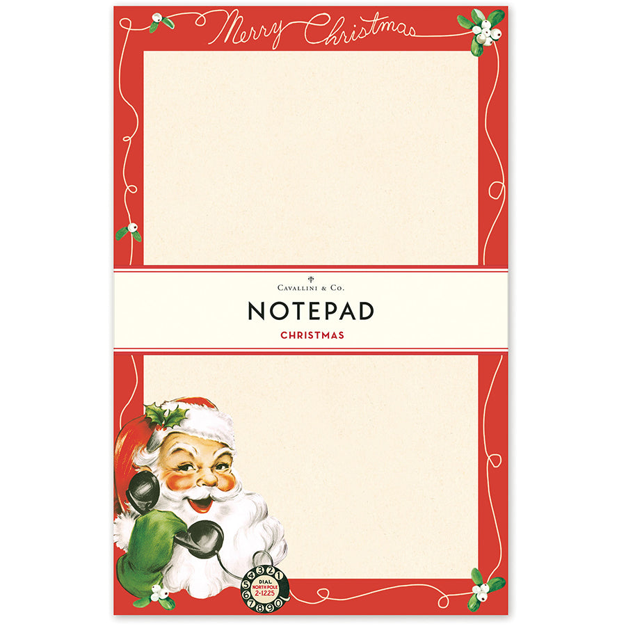 Santa Claus Christmas Notepad