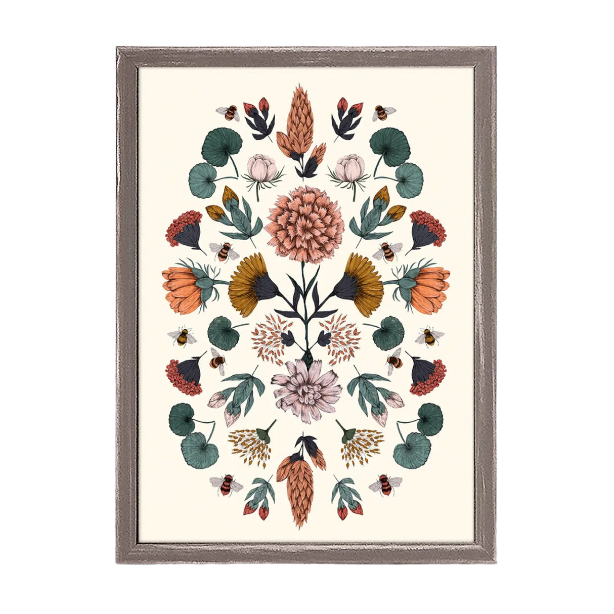 Mini Framed Wood & Canvas Box Art Prints