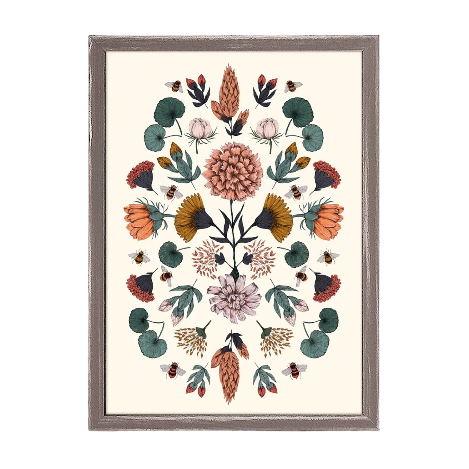 Mini Framed Wood & Canvas Box Art Prints