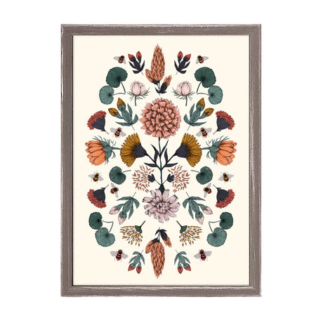 Mini Framed Wood & Canvas Box Art Prints
