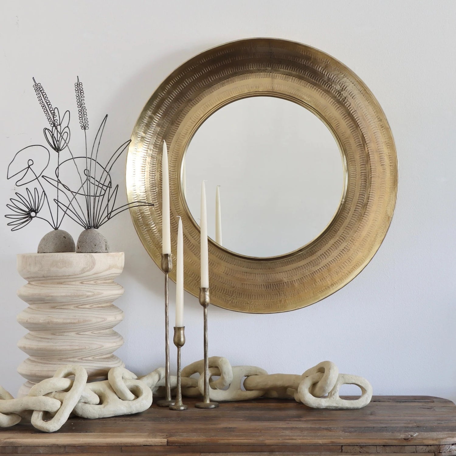 Handmade Paper Mache Chain