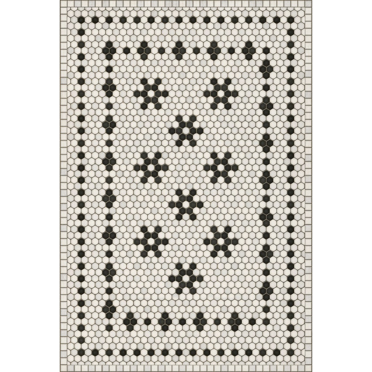 Mosaic B Clemont Avenue Vinyl Rug