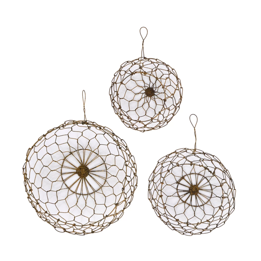 Round Hanging Wire Baskets