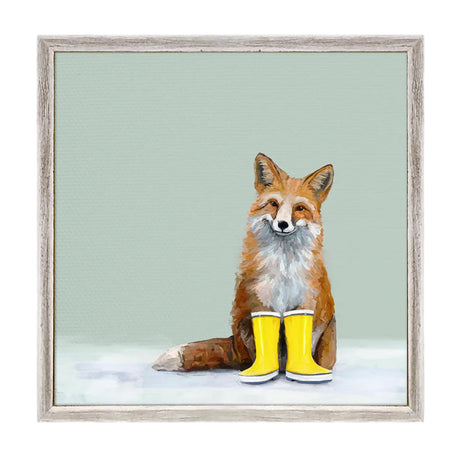 Mini Framed Wood & Canvas Box Art Prints