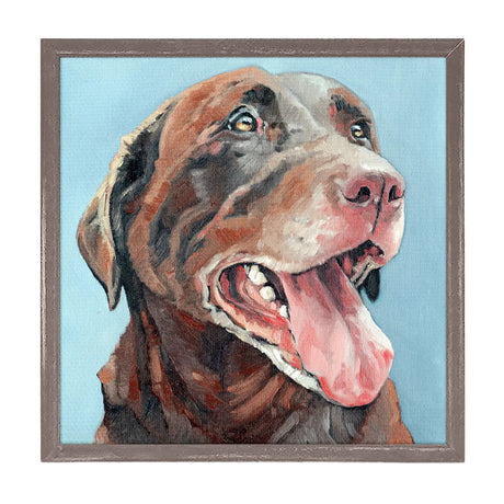 Mini Framed Wood & Canvas Box Art Prints
