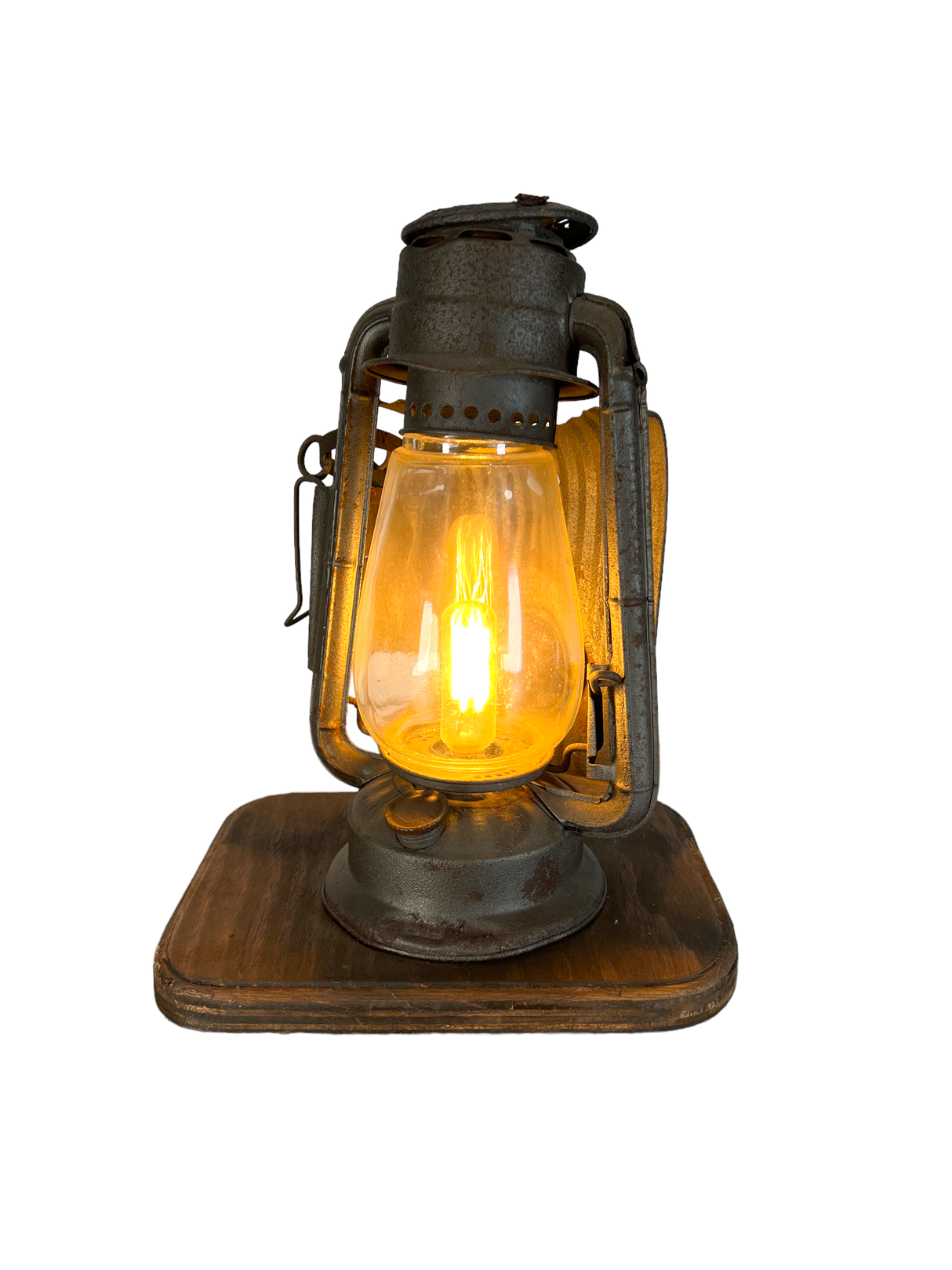 Handmade Edison Bulb Barn Lantern