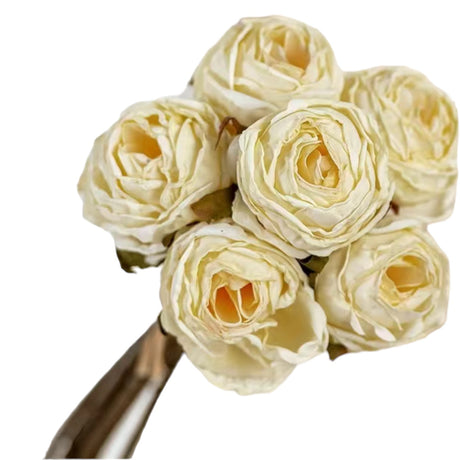 Vintage-Inspired Faux Dried Rose Bouquets