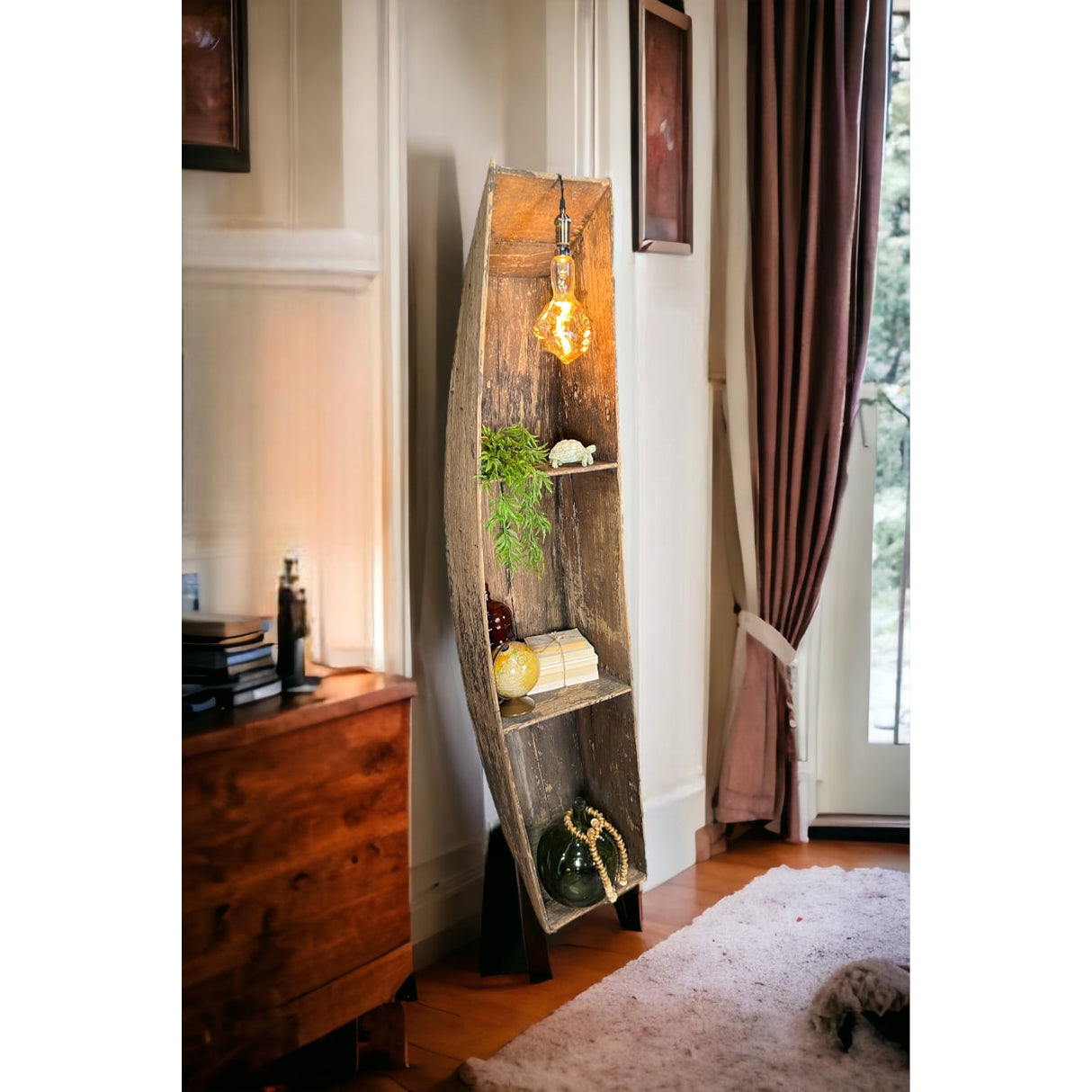 Vintage Rice Paddy Boat