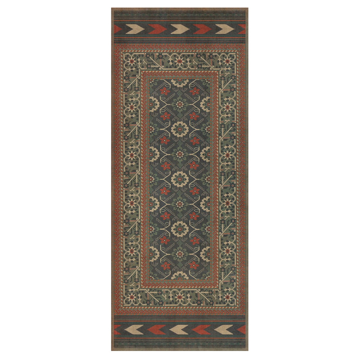 Persian Bazaar Balouch Pahwal Vinyl Rug