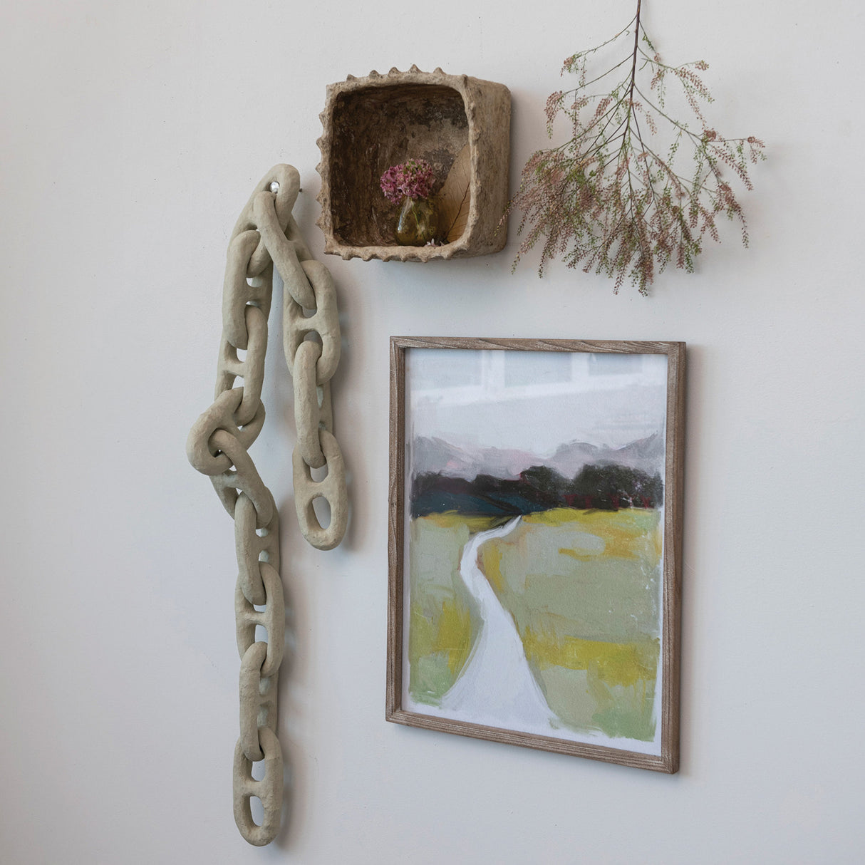 Handmade Paper Mache Chain