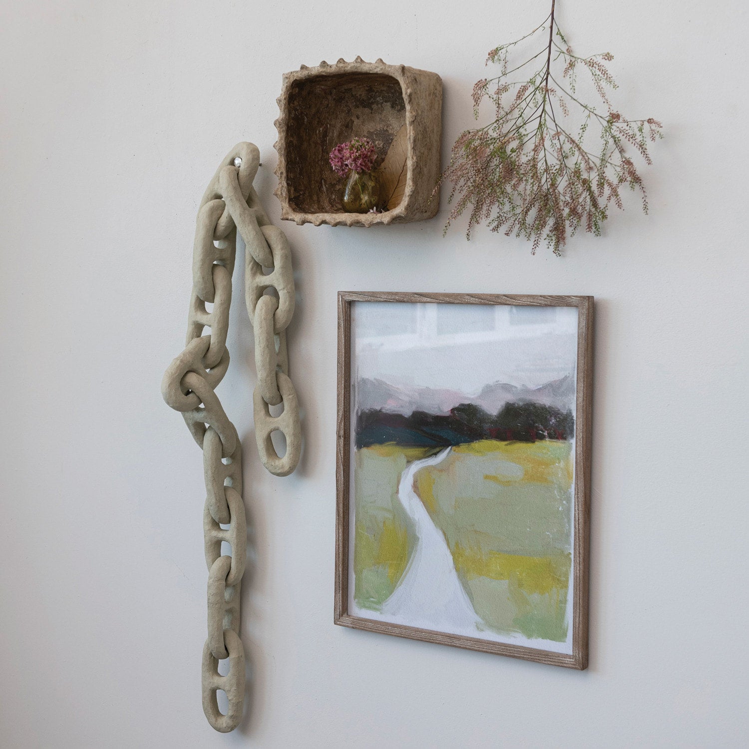 Handmade Paper Mache Chain
