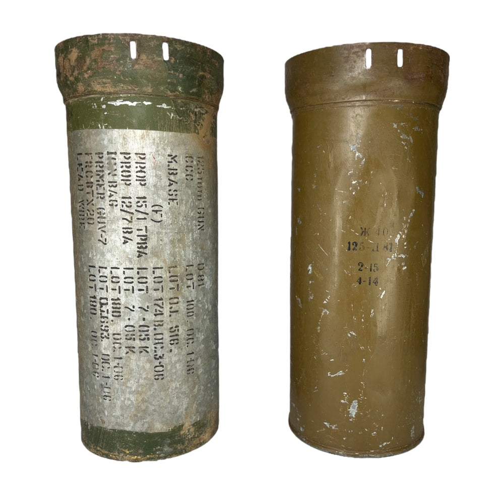 Vintage Reclaimed Ammunition Canisters