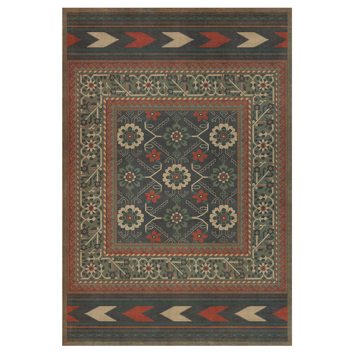 Persian Bazaar Balouch Pahwal Vinyl Rug