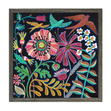 Mini Framed Wood & Canvas Box Art Prints