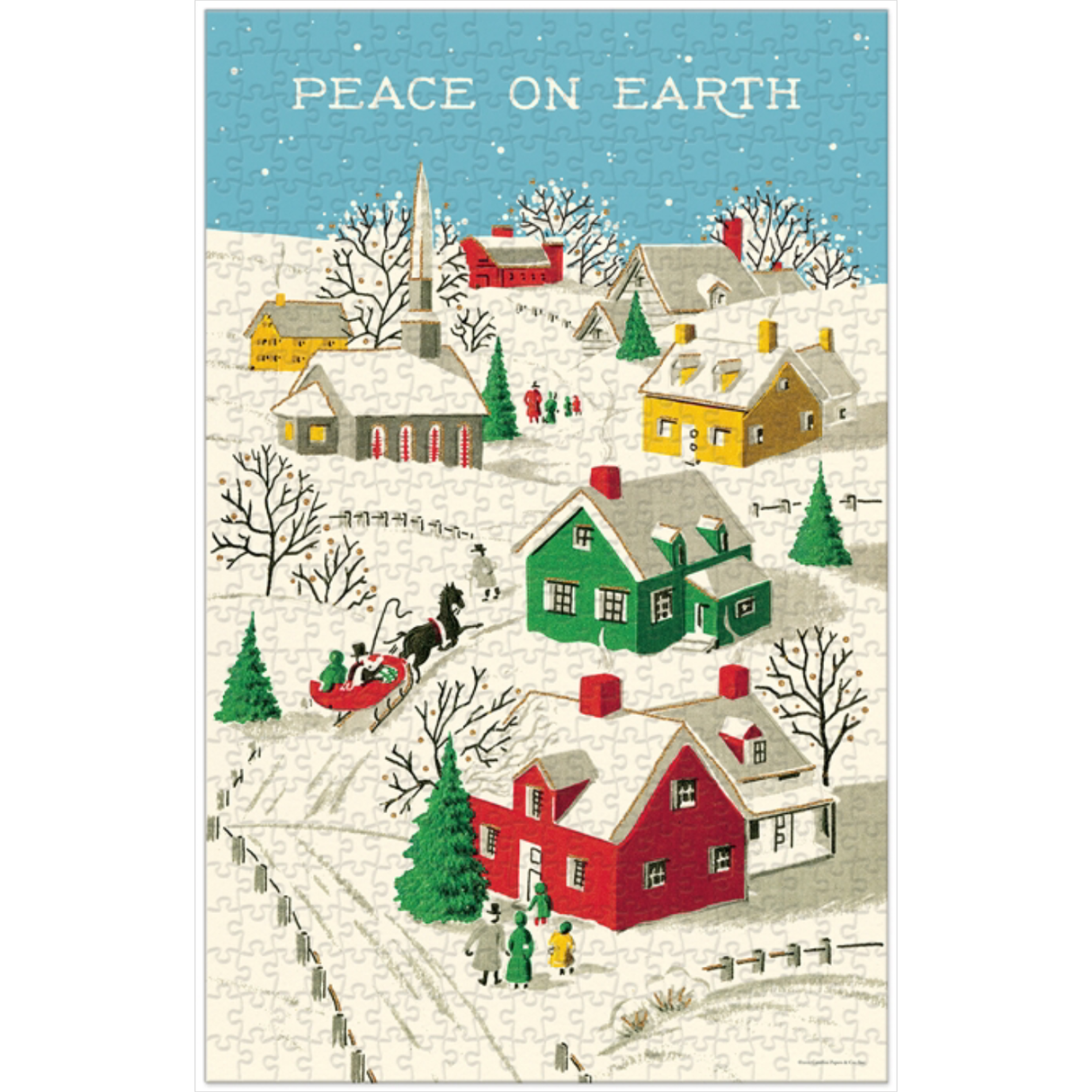 Vintage-Inspired Christmas Puzzles