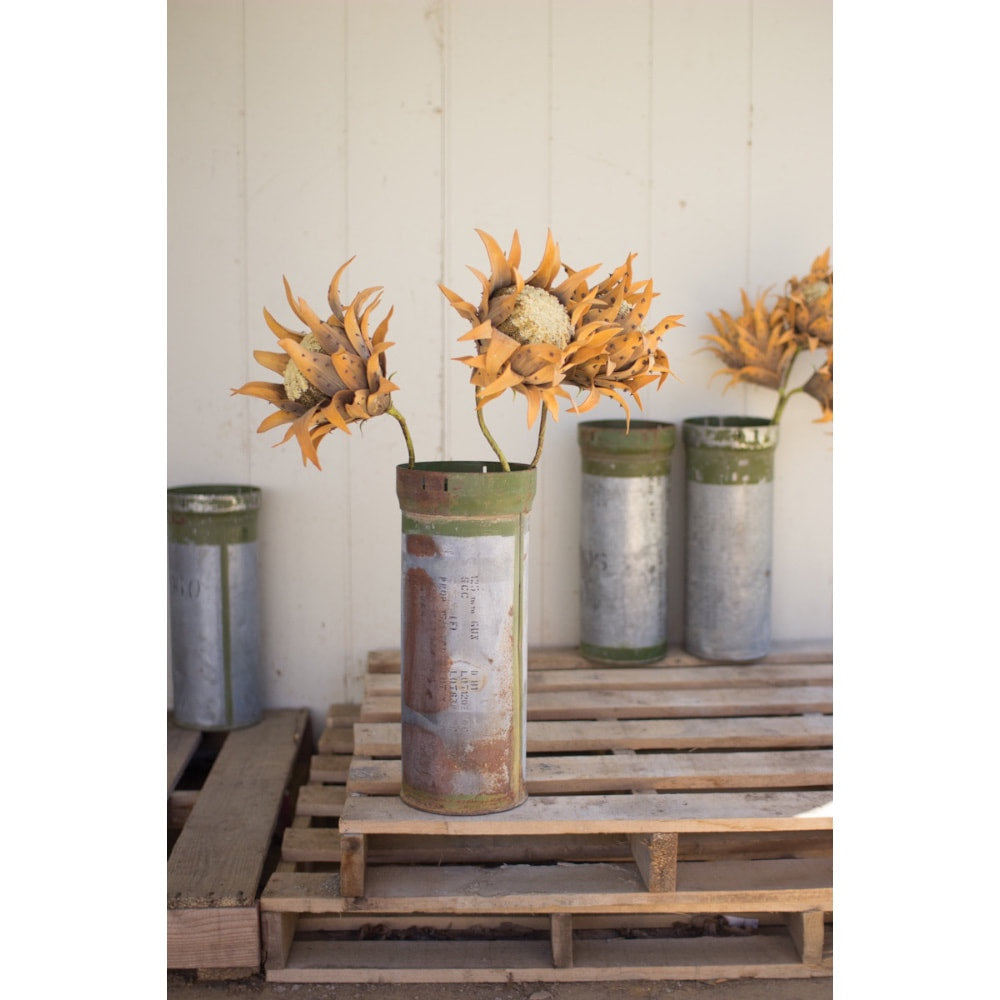 Vintage Reclaimed Ammunition Canisters