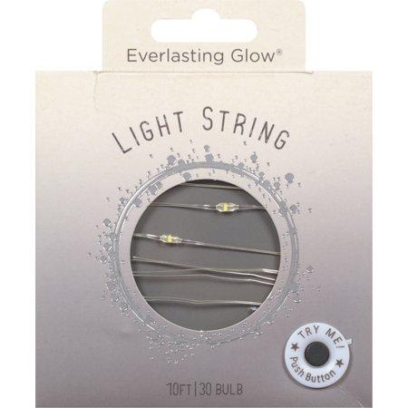 Warm White Battery-Operated Fairy Light String