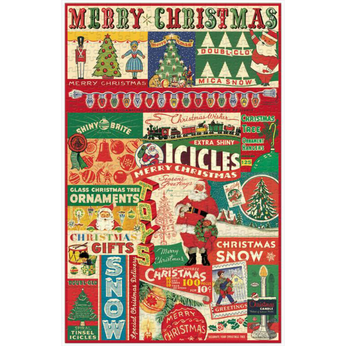 Vintage-Inspired Christmas Puzzles