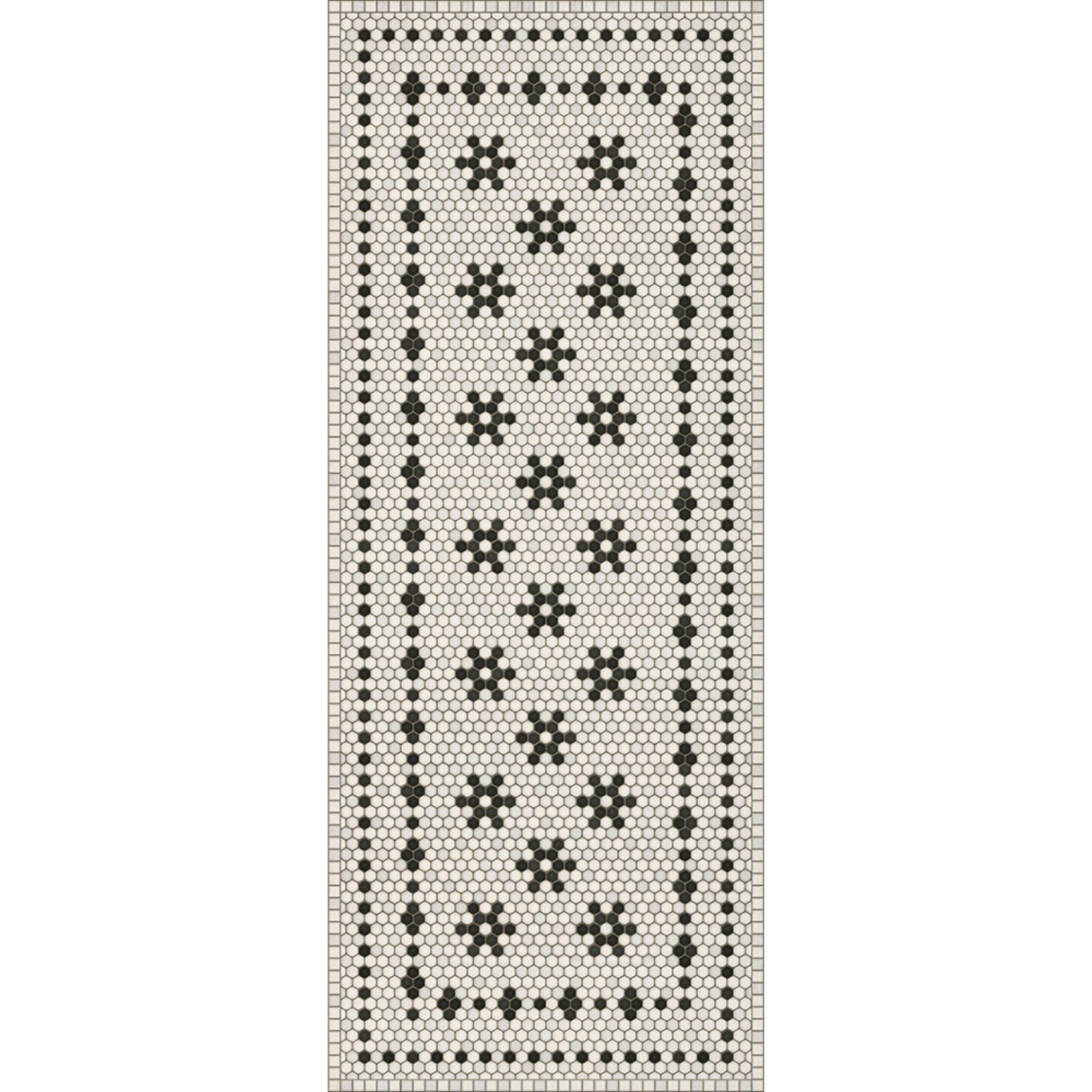 Mosaic B Clemont Avenue Vinyl Rug