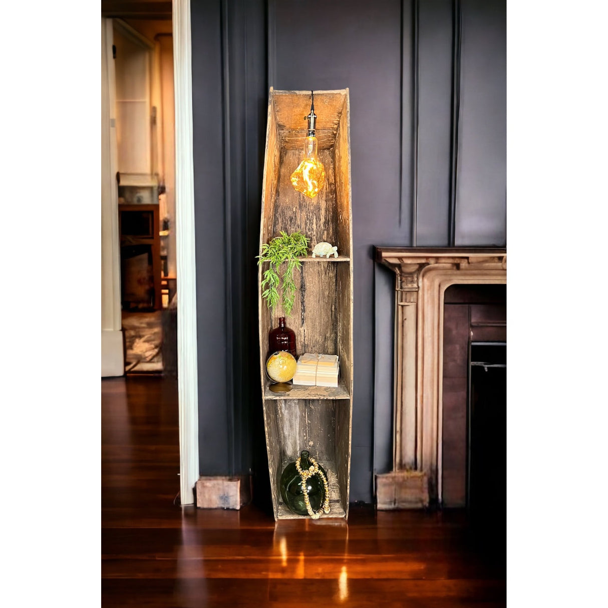 Vintage Rice Paddy Boat