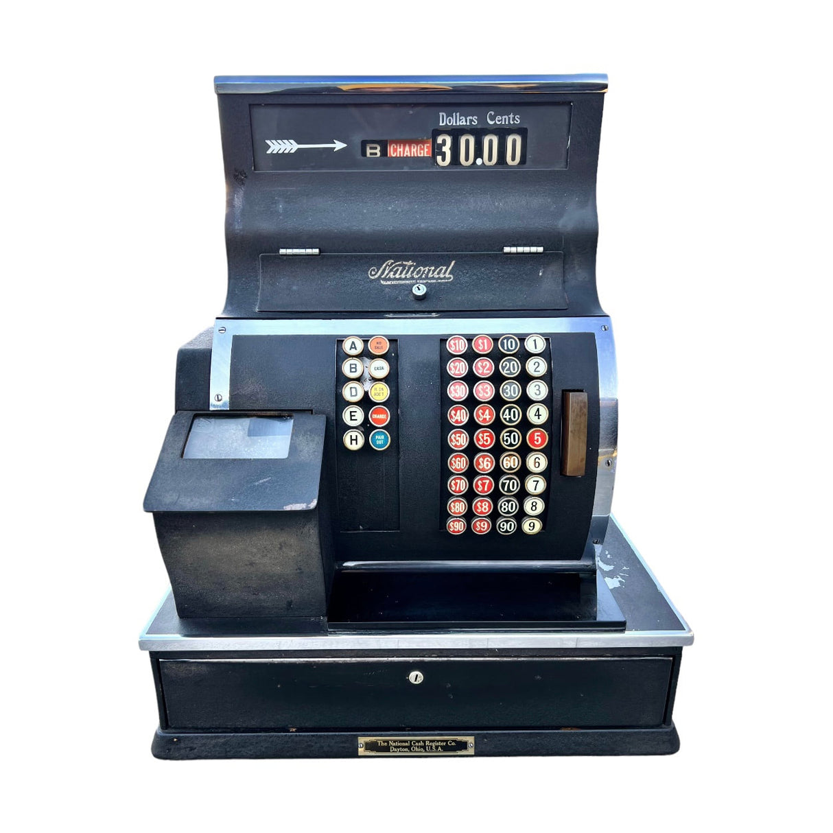 Vintage National Cash Register
