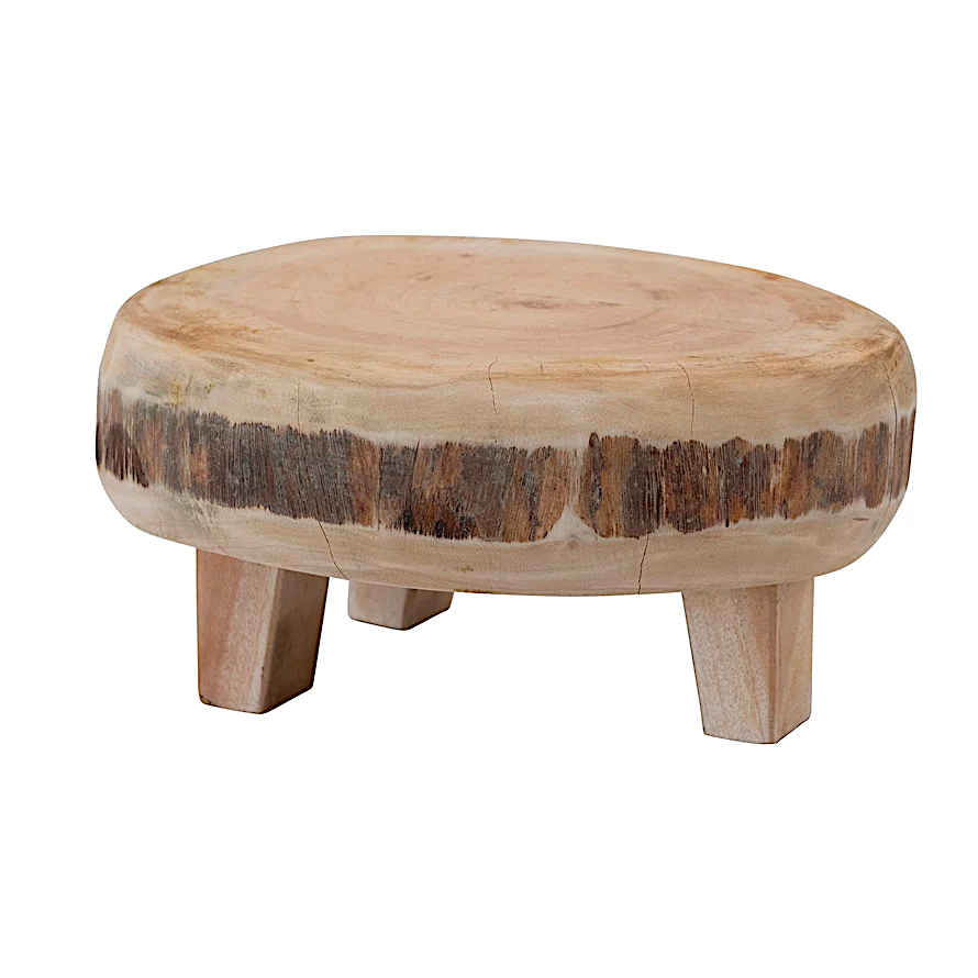 Mahogany Wood Pedestal