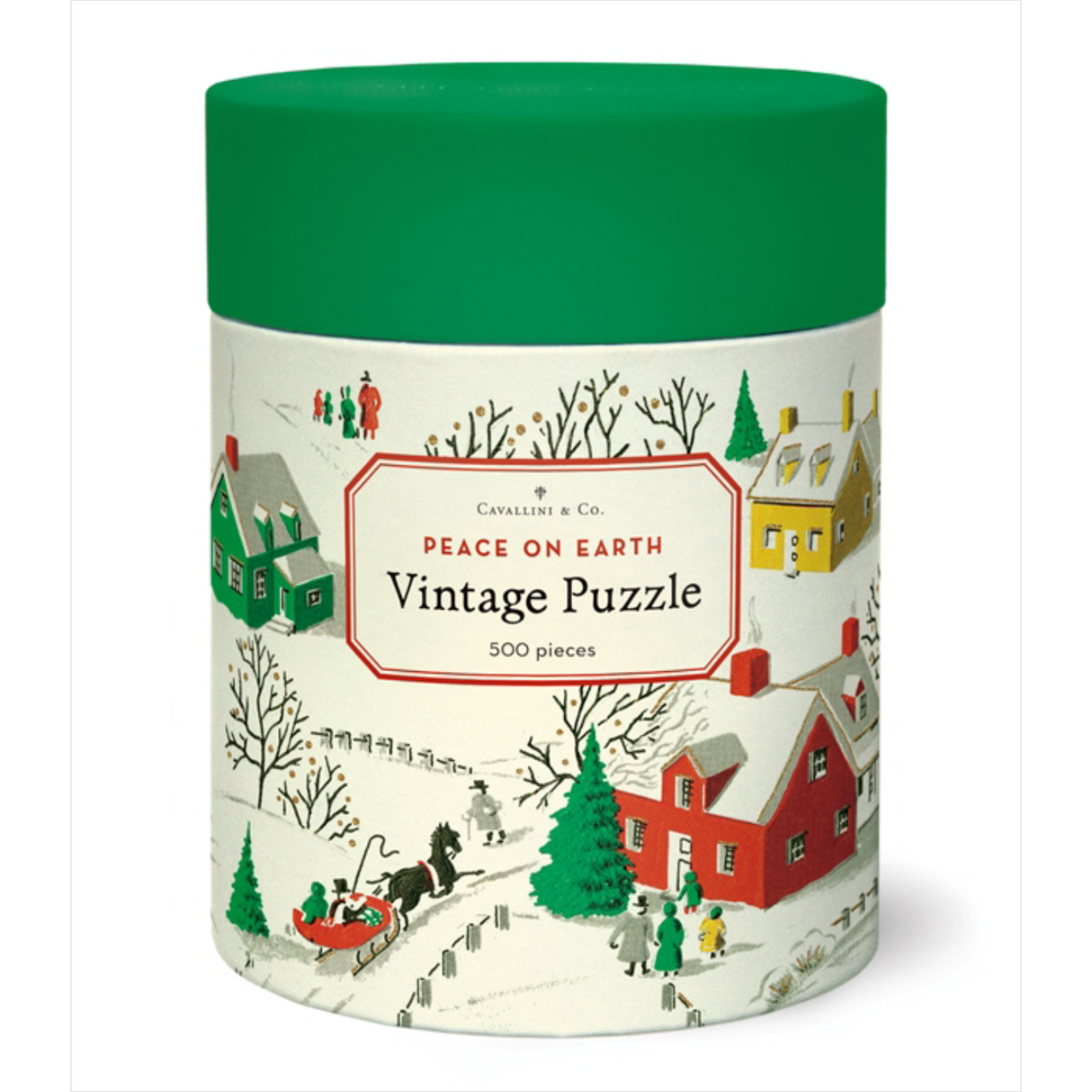 Vintage-Inspired Christmas Puzzles