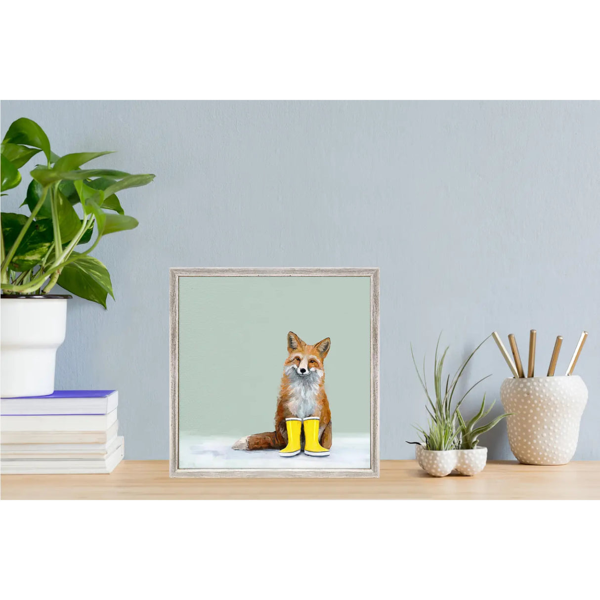 Mini Framed Wood & Canvas Box Art Prints