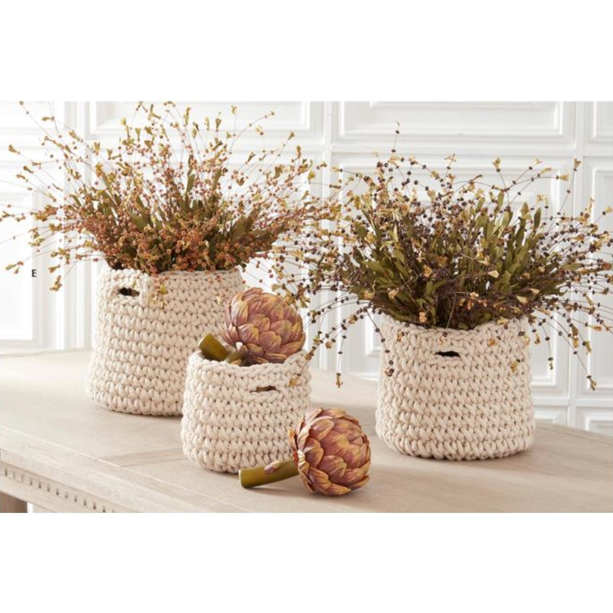 Woven Rope Baskets