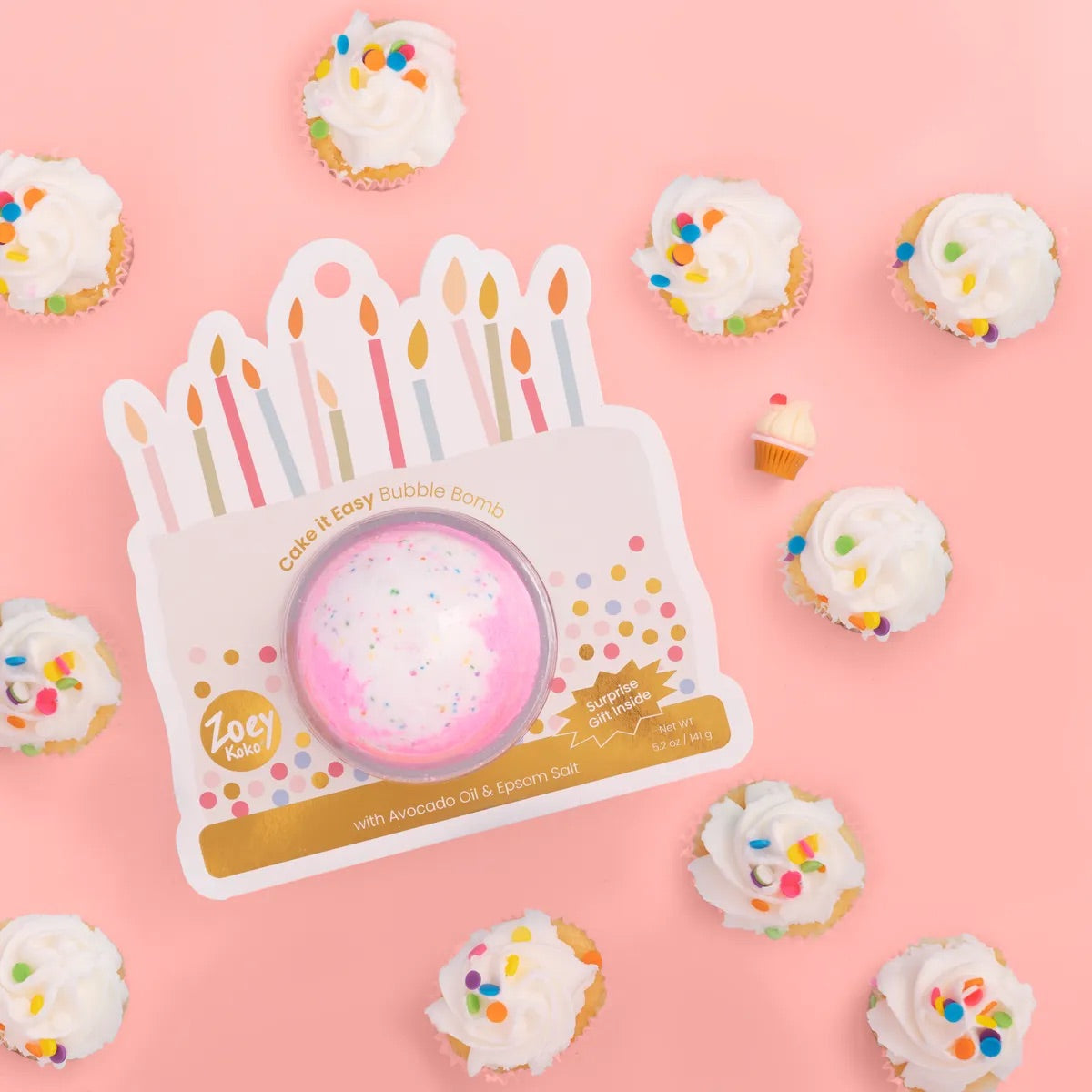 Bubble Bath Bombs with Surprise Charm