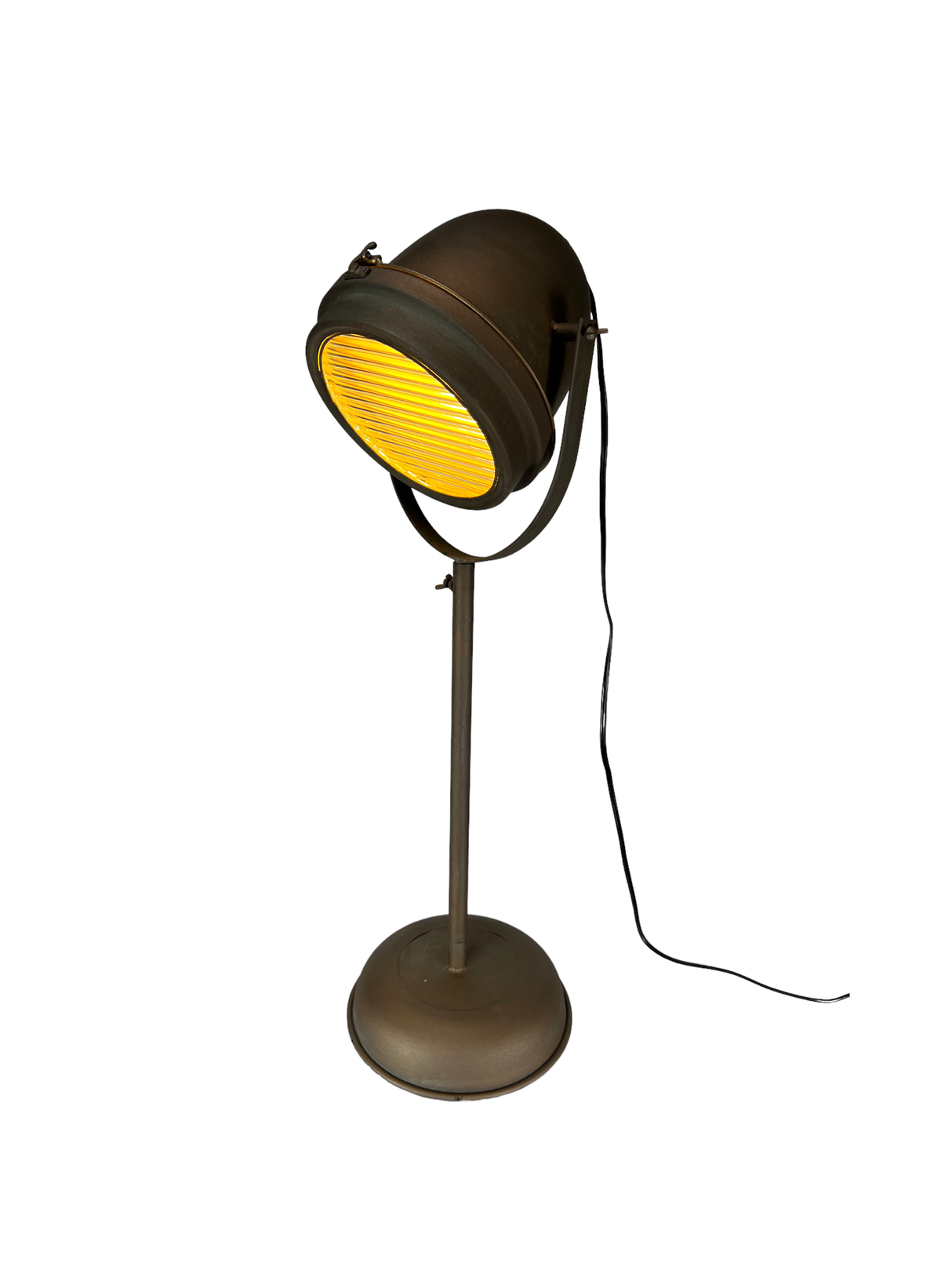 Industrial Metal Headlight Table Lamp