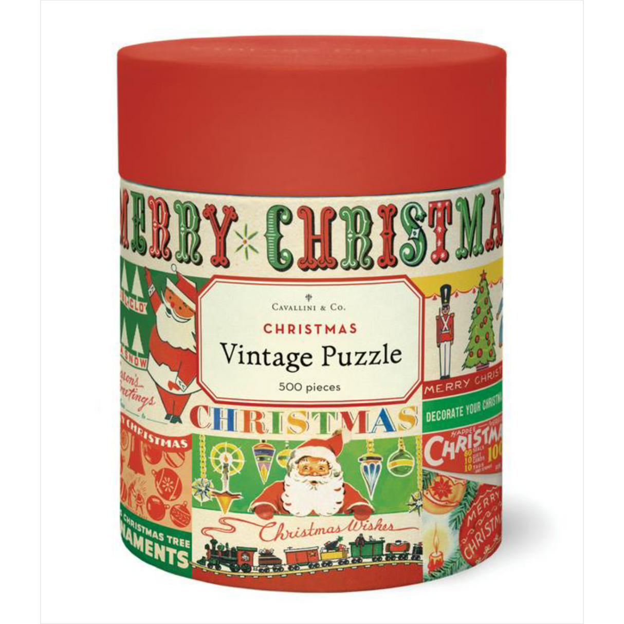 Vintage-Inspired Christmas Puzzles