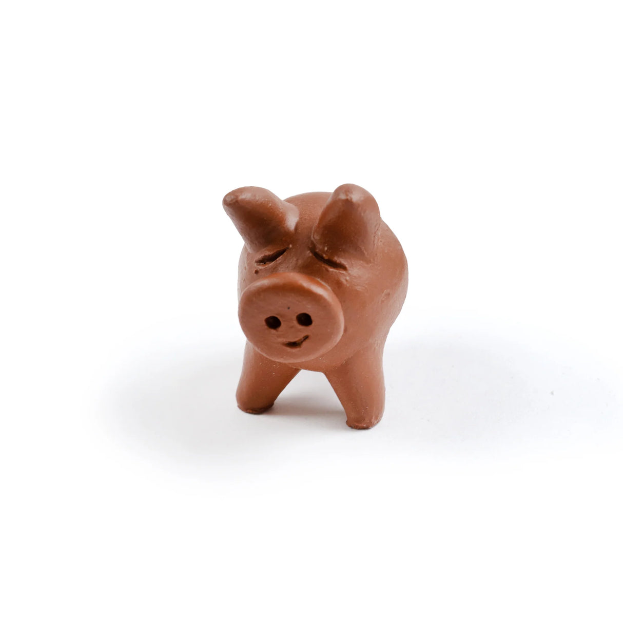 Lucky Three-Legged Terracotta Chanchito Pig