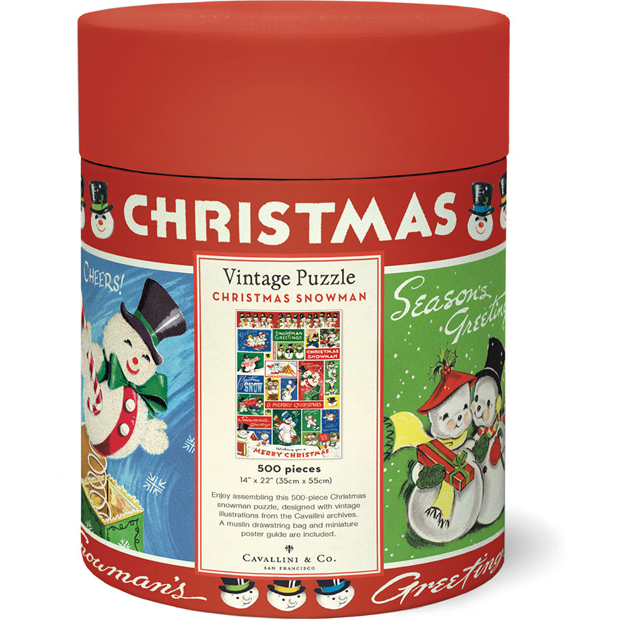 Christmas Snowman Puzzle | 500 Pieces