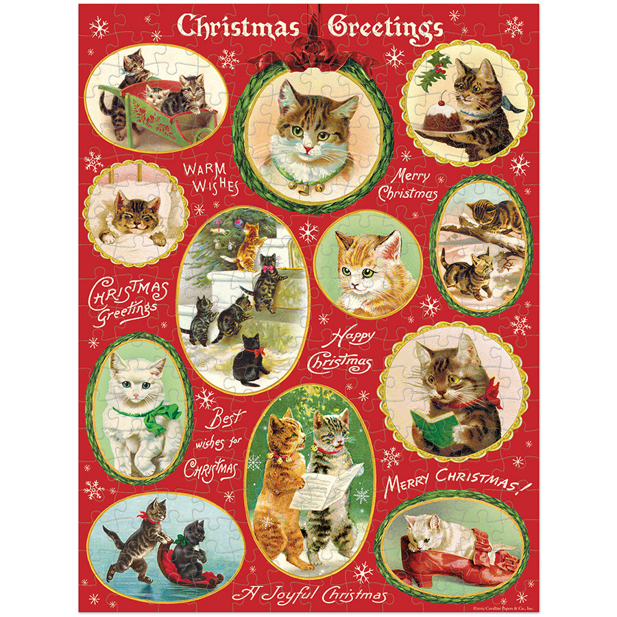 Christmas Cats Mini Puzzle | 240 Pieces