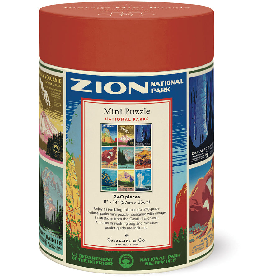 National Parks Mini Jigsaw Puzzle | 240 Pieces