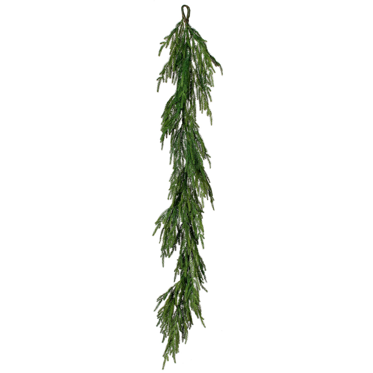 60'' natural touch norfolk pine christmas garland