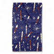 fireworks americana geometry tea towel