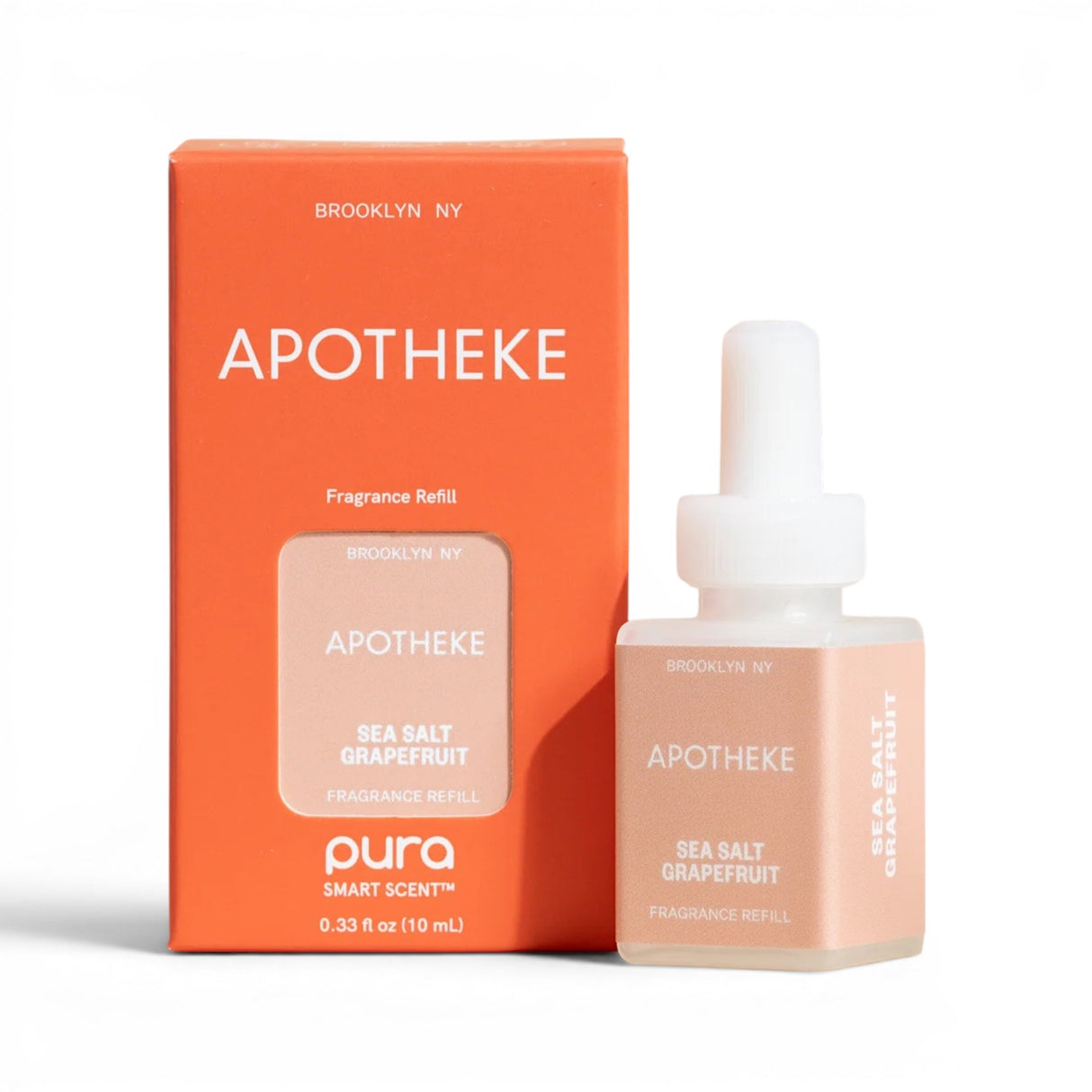 Sea Salt Grapefruit Pura fragrance refill by Apotheke with grapefruit, sea salt, tarragon, ginger, and coastal citrus notes