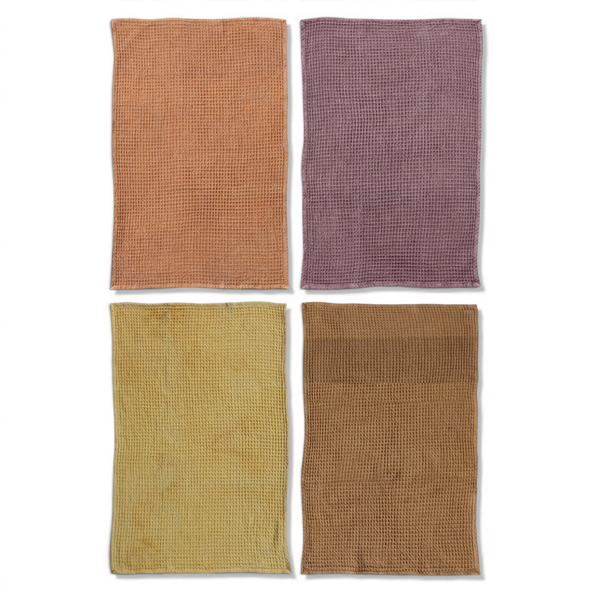 waffle weave cotton kitchen towel stonewashed dish towel neutral colors absorbent kitchen cloth