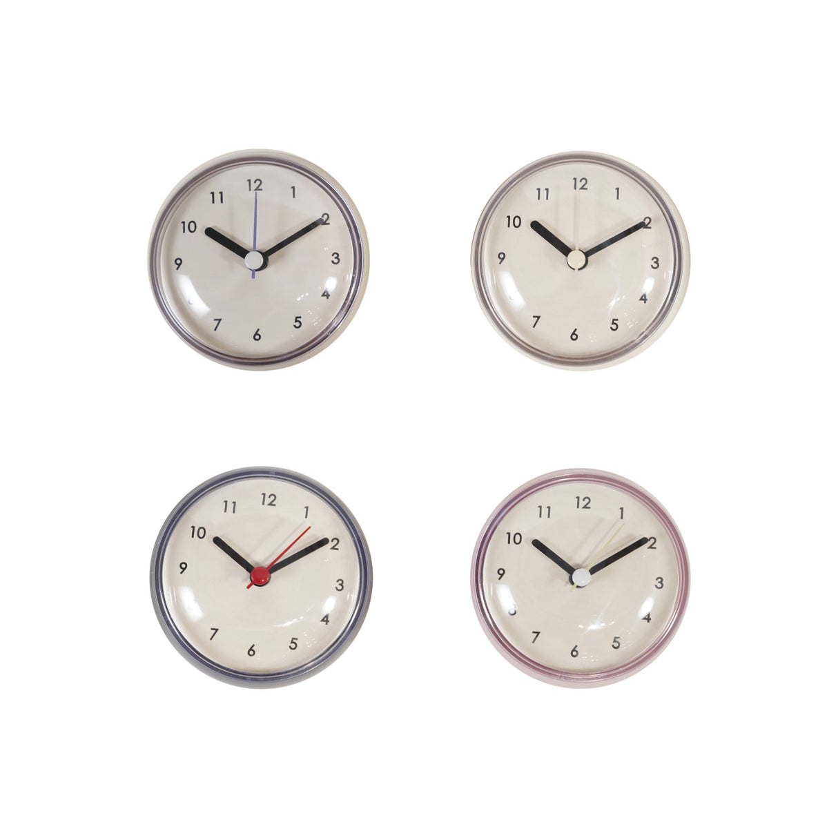 suction cup fridge clock by Creative Co-Op