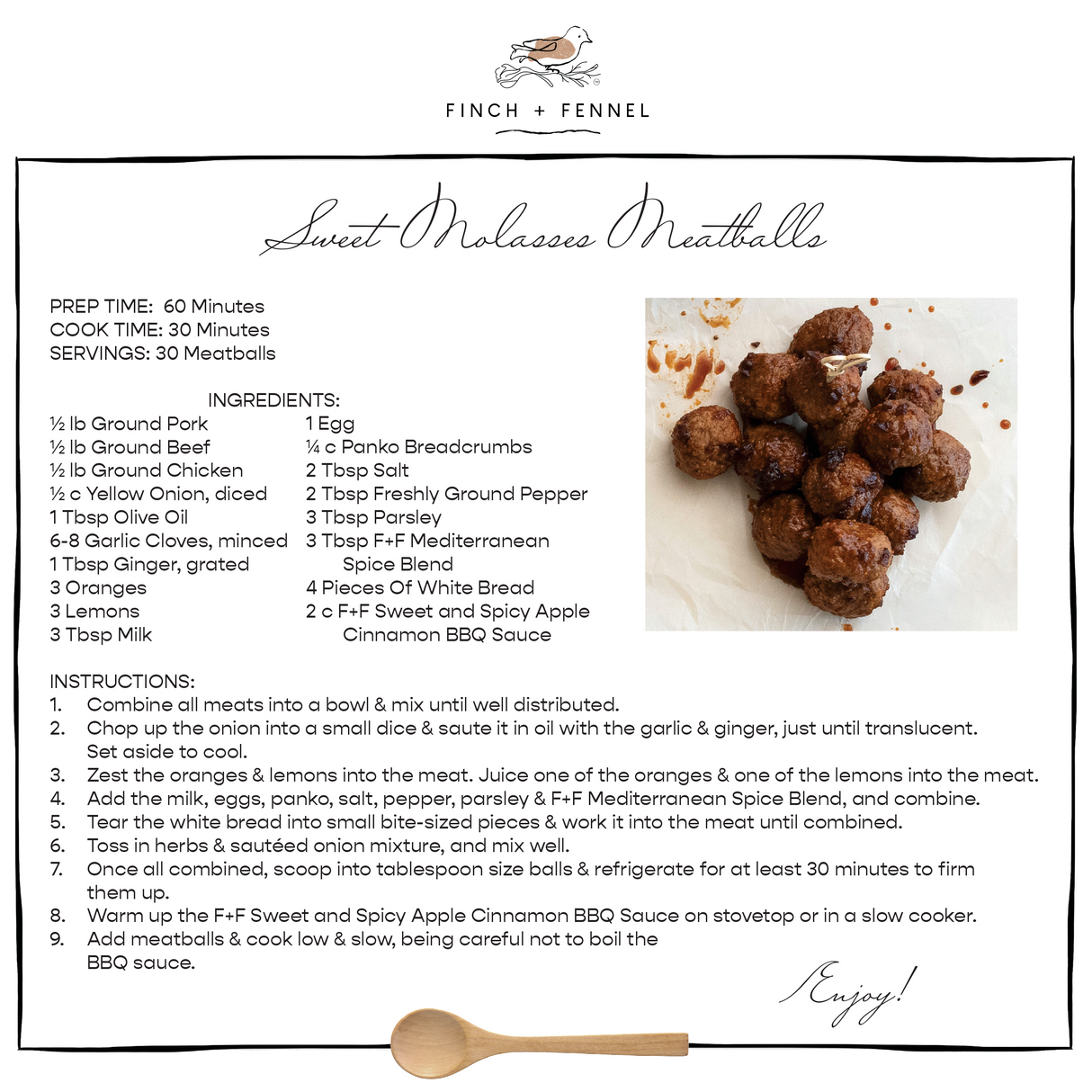 Sweet + Spicy Apple Cinnamon BBQ Sauce | Finch & Fennel